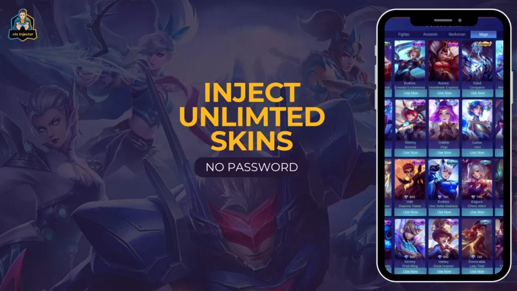 Inject Unlimited Skins 